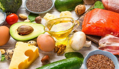 essentielle Fettsäuren im Essen