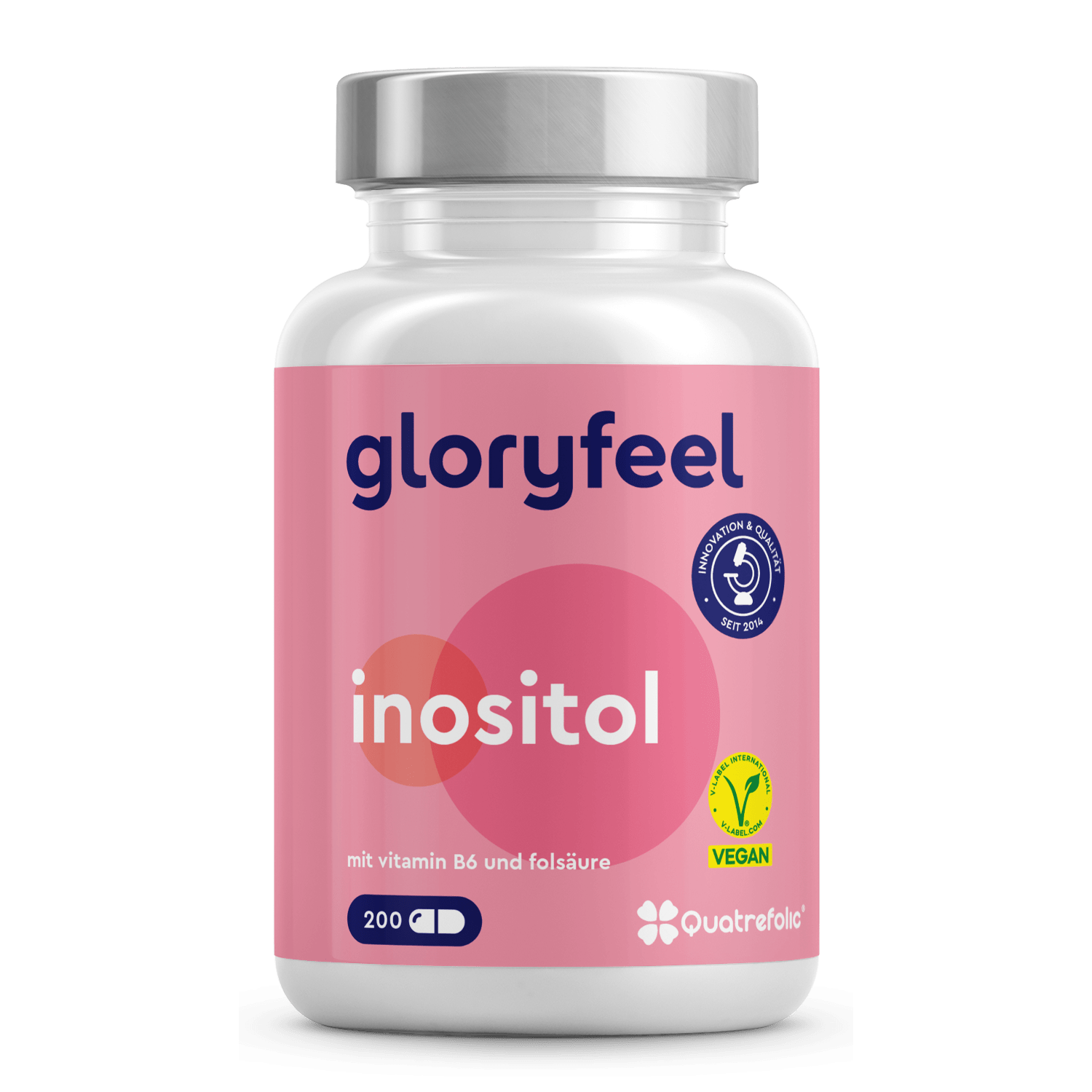 Inositol + Acide Folique En Poudre 200g Vita World - Complément Alimentaire D'Allemagne