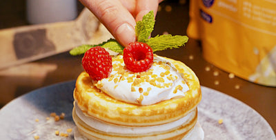 Vanille Protein Pfannkuchen Rezept