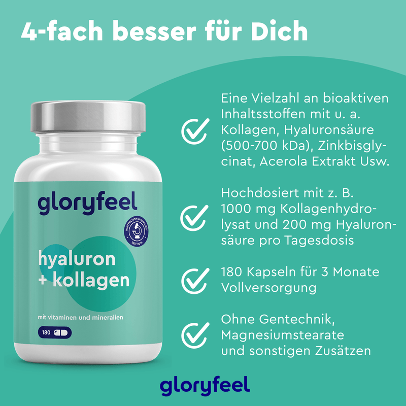 Hyaluron Kollagen + Haar Vitamine