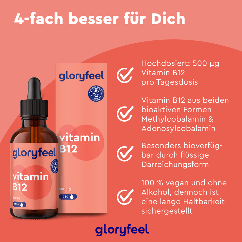 Vitamin D3 K2 + Vitamin B12 Tropfen