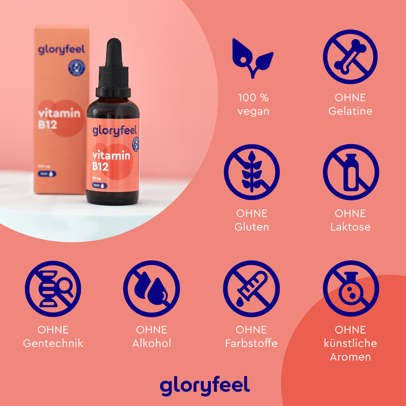 Vitamin D3 K2 + Vitamin B12 Tropfen