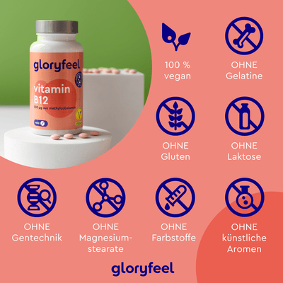Vitamin B12 Methylcobalamin Tabletten