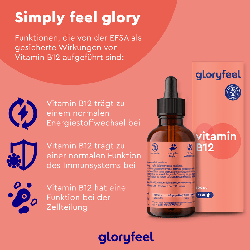 Vitamin D3 K2 + Vitamin B12 Tropfen