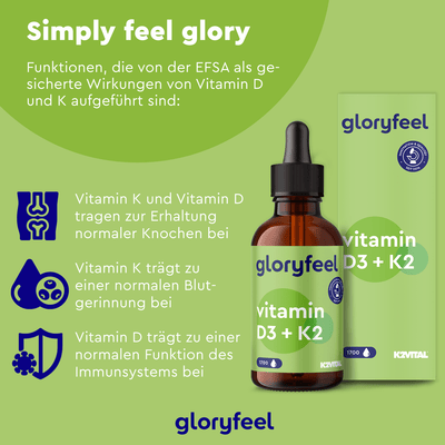 Vitamin D3 K2 + Vitamin B12 Tropfen