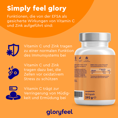 Vitamin D3 K2 + Vitamin C Zink