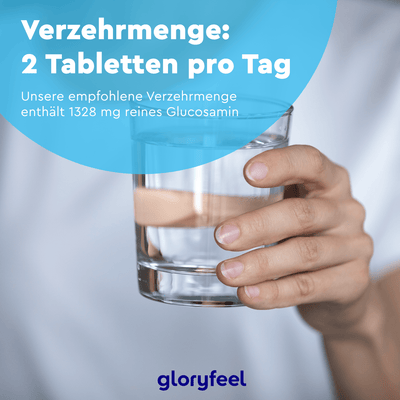 Glucosamin + Chondroitin + MSM mit Vitamin D3 Tabletten