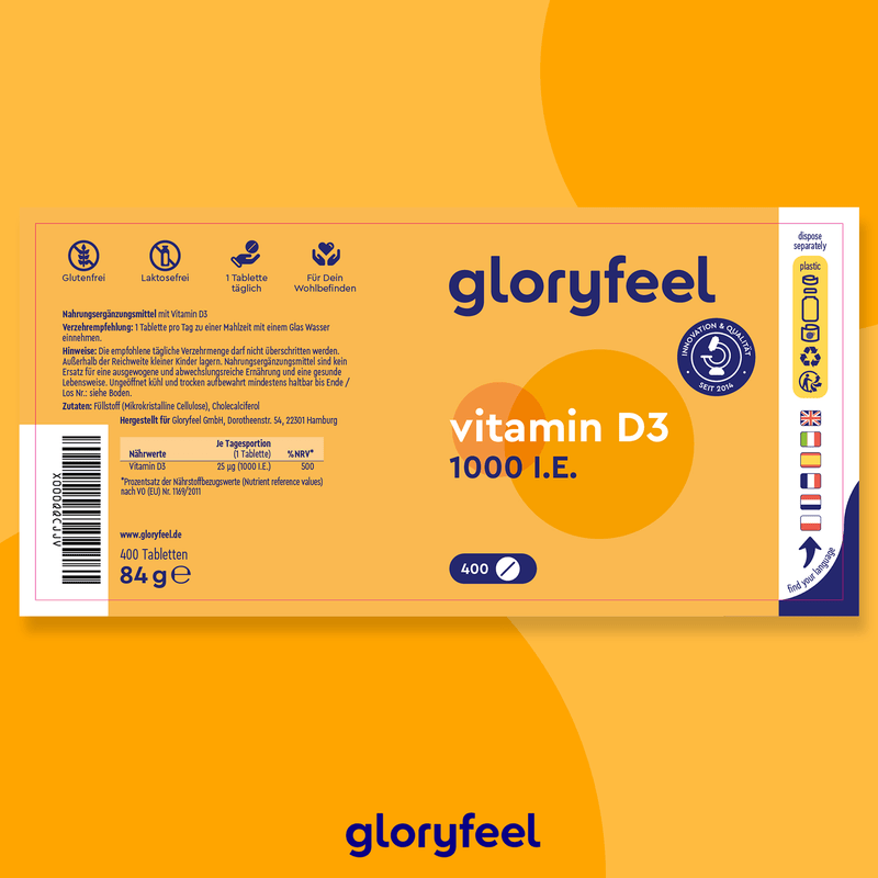 Vitamin D3 Tabletten