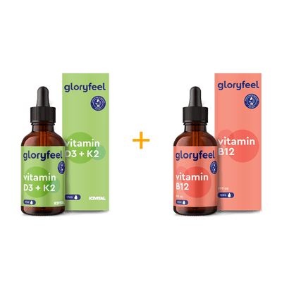 Vitamin D3 K2 + Vitamin B12 Tropfen