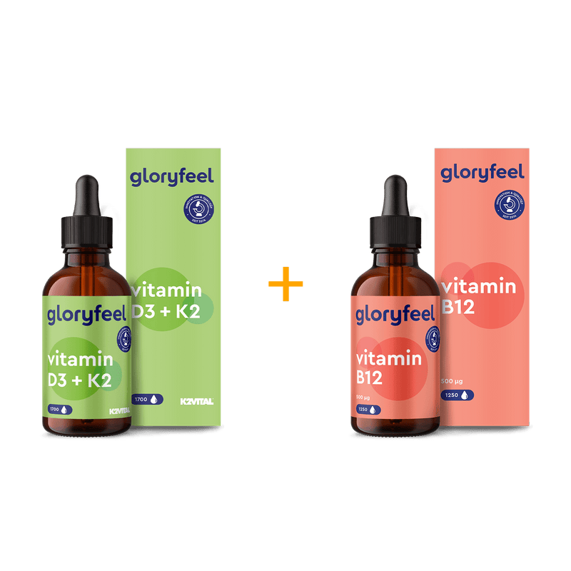 Vitamin D3 K2 + Vitamin B12 Tropfen