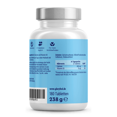 Calcium + Vitamin D3 Tabletten