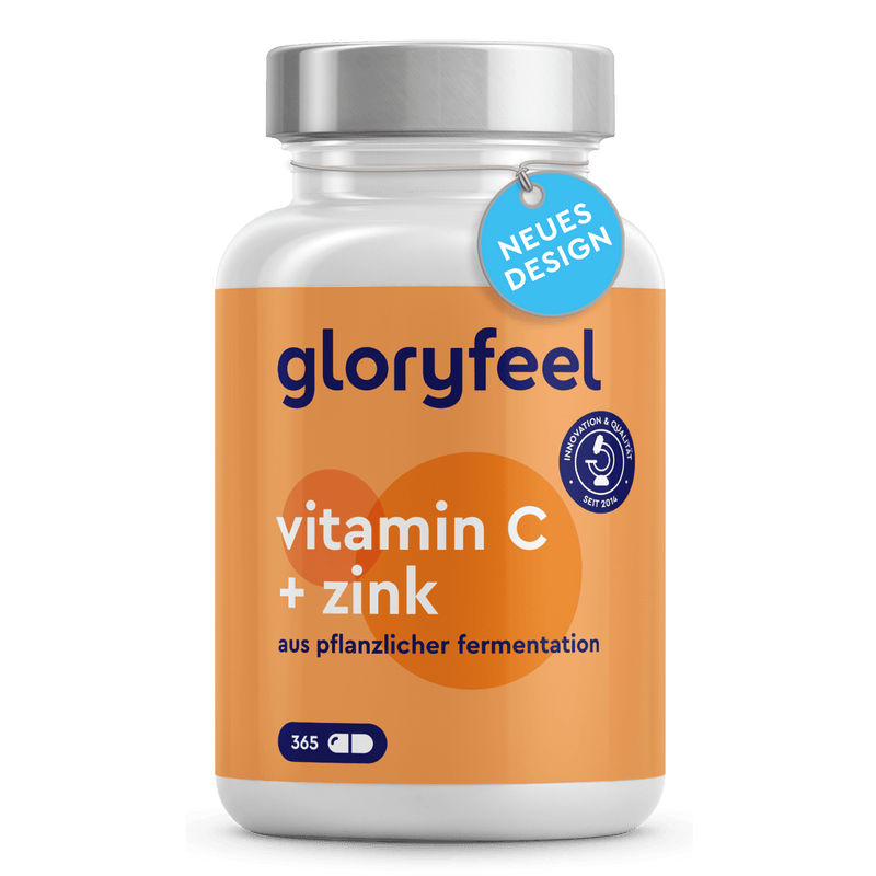 Vitamin C gepuffert + Zink 365 Kapseln