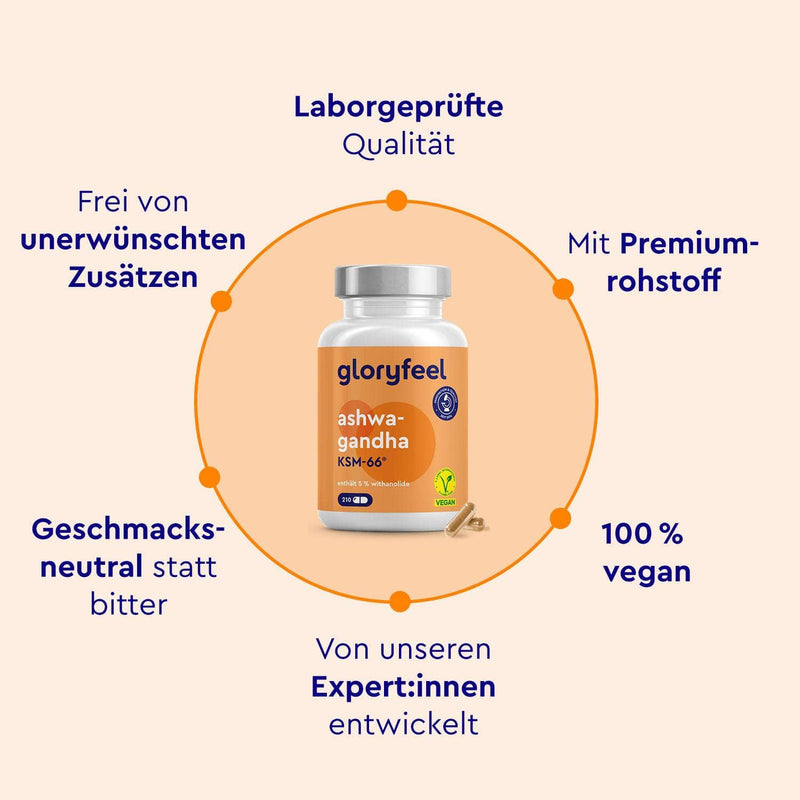 Ashwagandha KSM-66 Eigenschaften