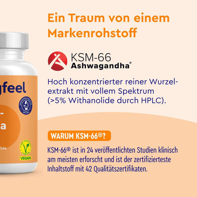 Ashwagandha KSM-66 Markenrohstoff