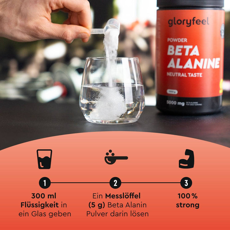 Beta Alanin Pulver Zubereitung