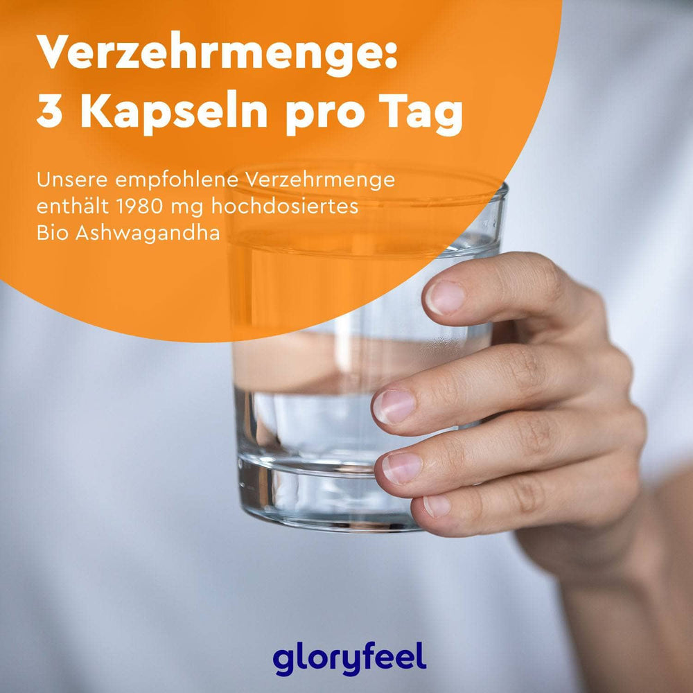 Bio Ashwagandha Kapseln Einnahme