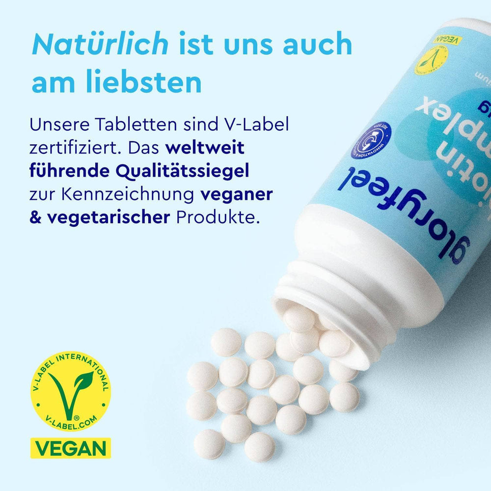 Biotin Komplex V-Label zertifiziert