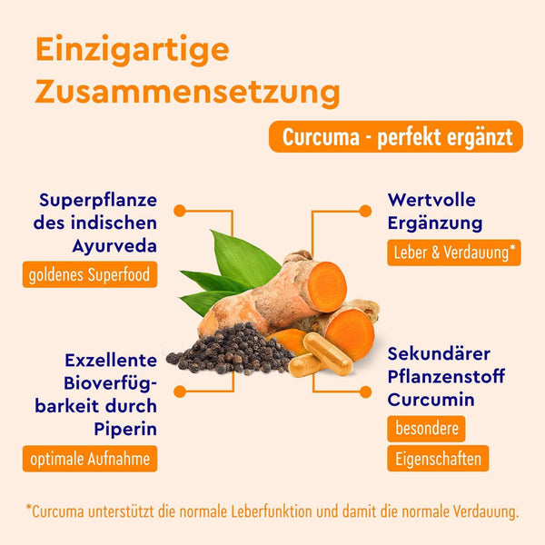 Curcuma Kapseln Zusammensetzung