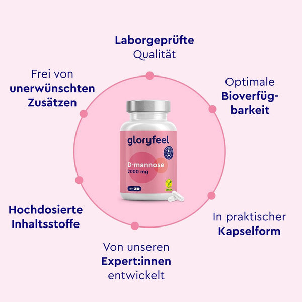 D-Mannose Kapseln Eigenschaften