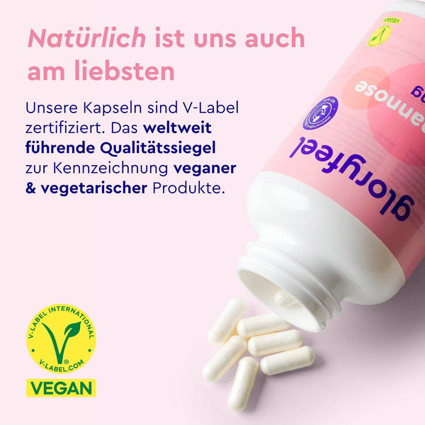 D-Mannose Kapseln V-Label zertifiziert