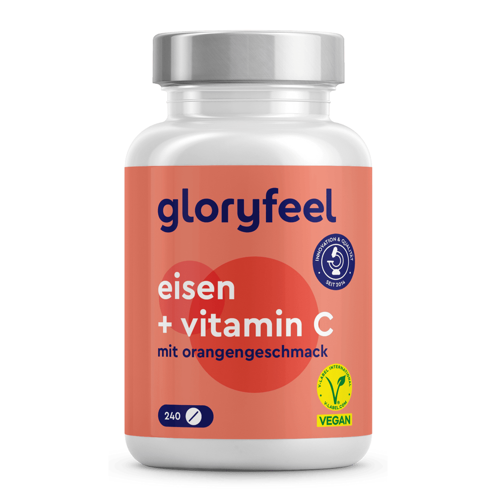 Eisen + Vitamin C Tabletten