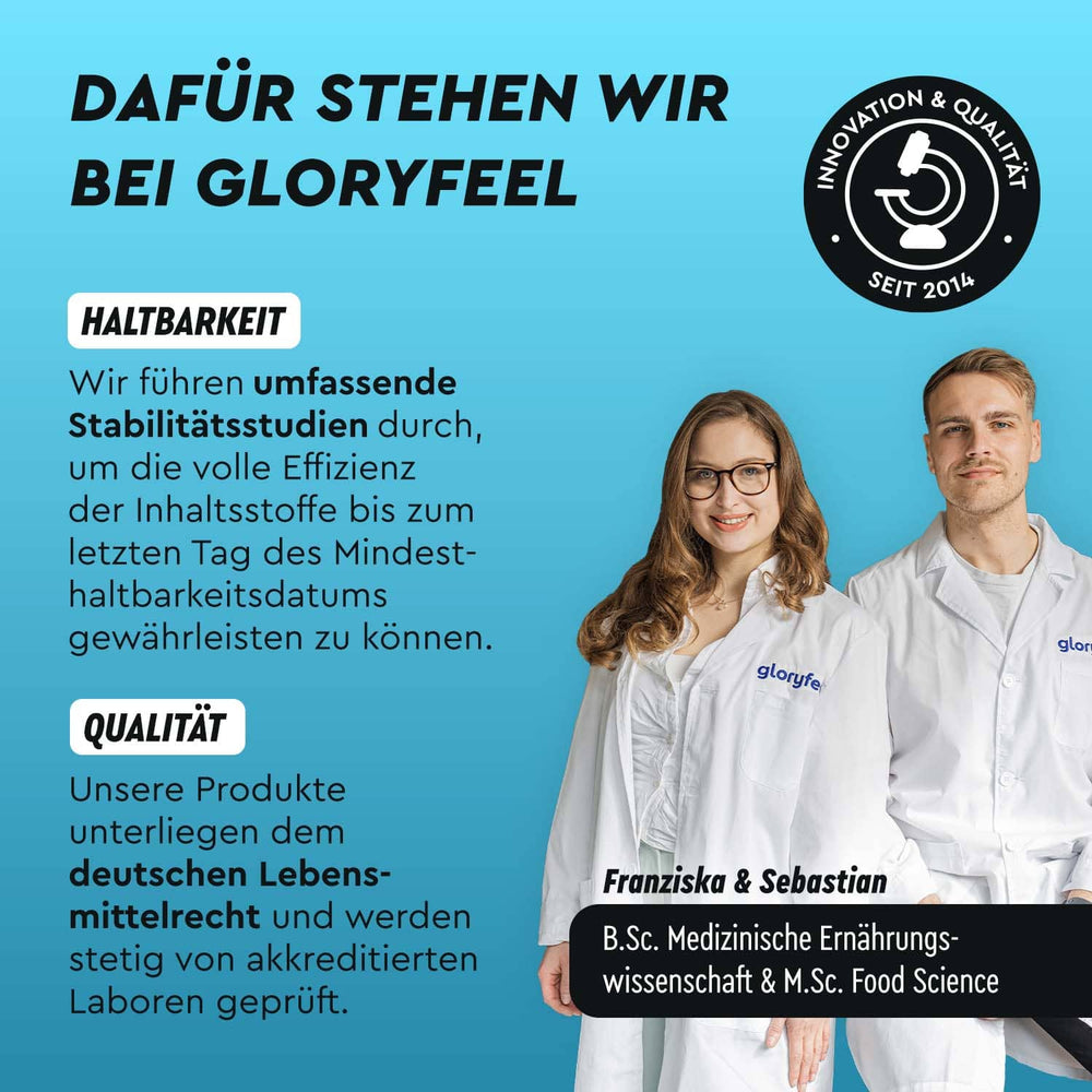 gloryfeel Sport Qualitätsversprechen