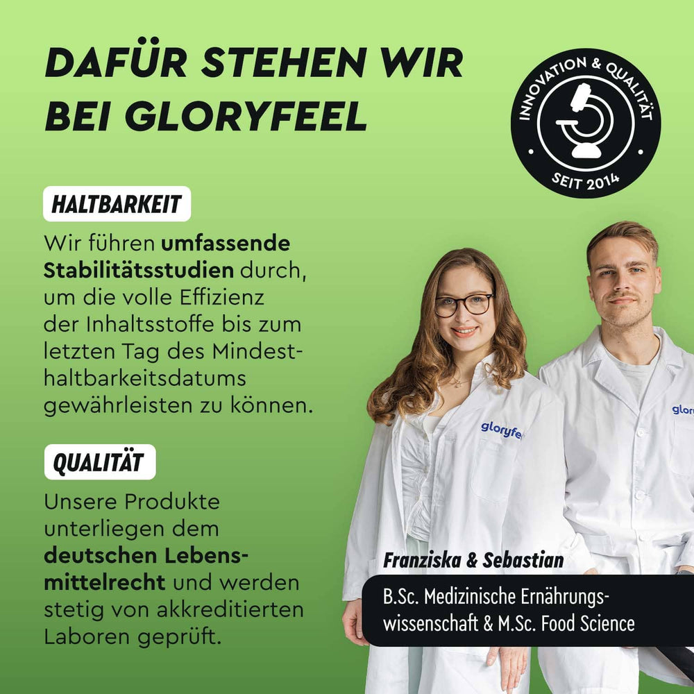 gloryfeel Sport Qualitätsversprechen