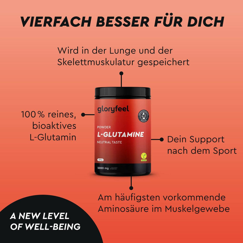 Glutamin Pulver Wirkung