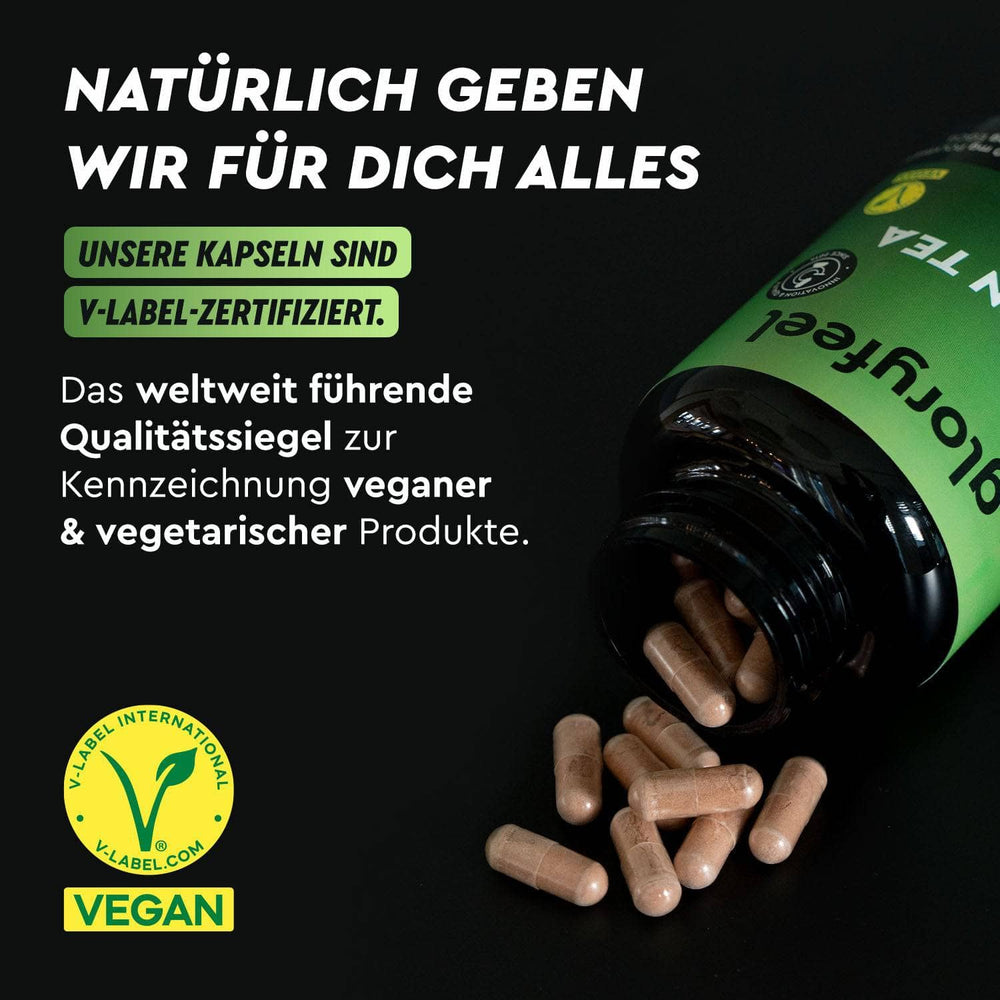 Grüntee Extrakt Kapseln Vegan