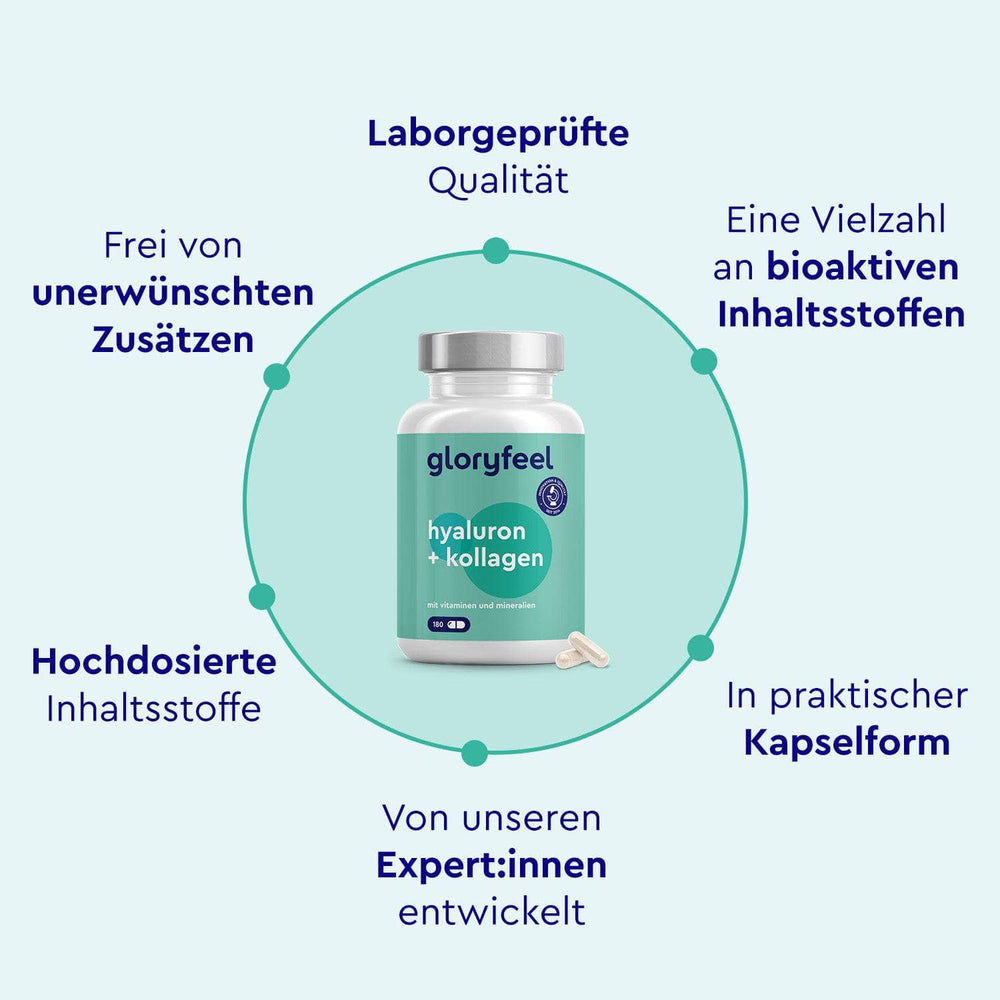 Hyaluron Kollagen Kapseln Eigenschaften