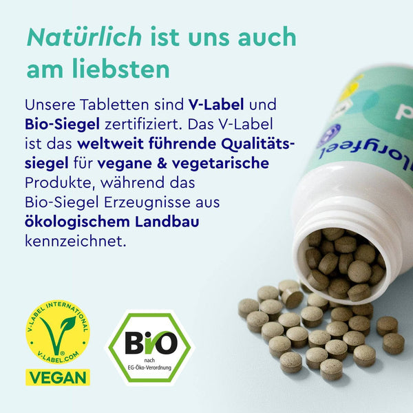 Jod Tabletten V-Label zertifiziert &amp; bio