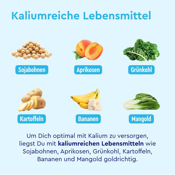 Kaliumreiche Lebensmittel