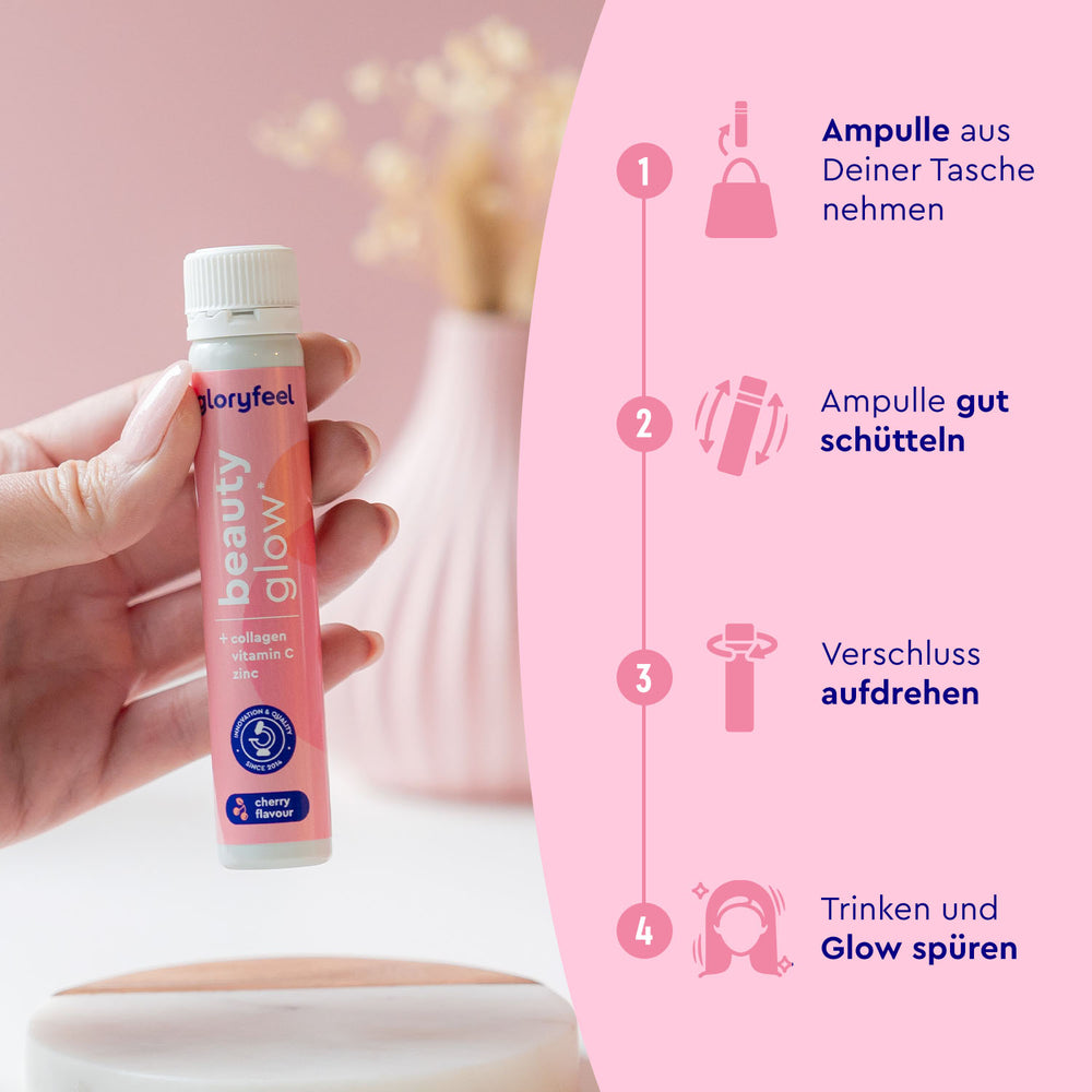 Kollagen Ampullen Beauty Einnahme