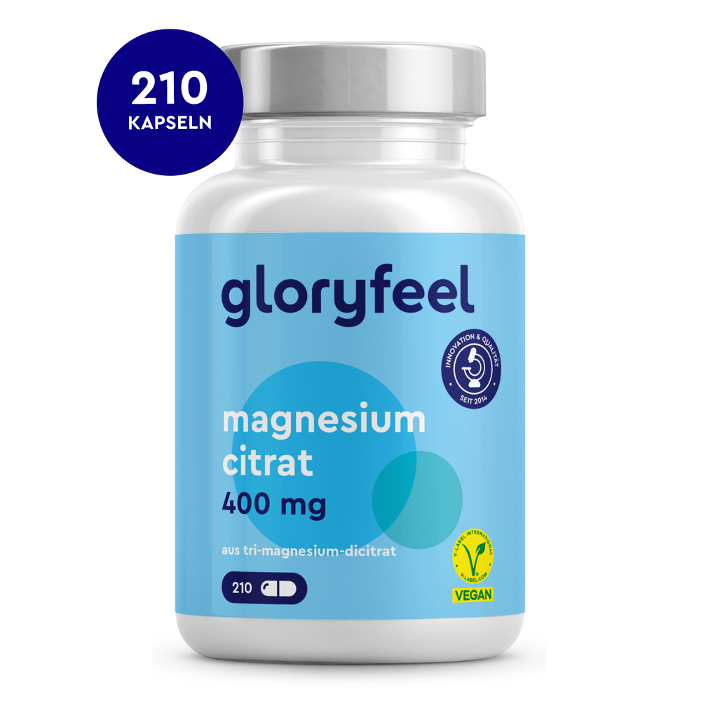 Magnesium Citrat 210 Kapseln