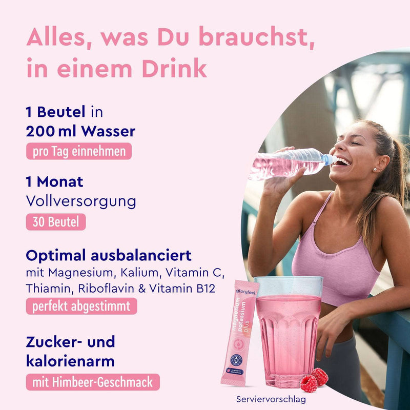 Magnesium Kalium Sticks Himbeere Einnahme