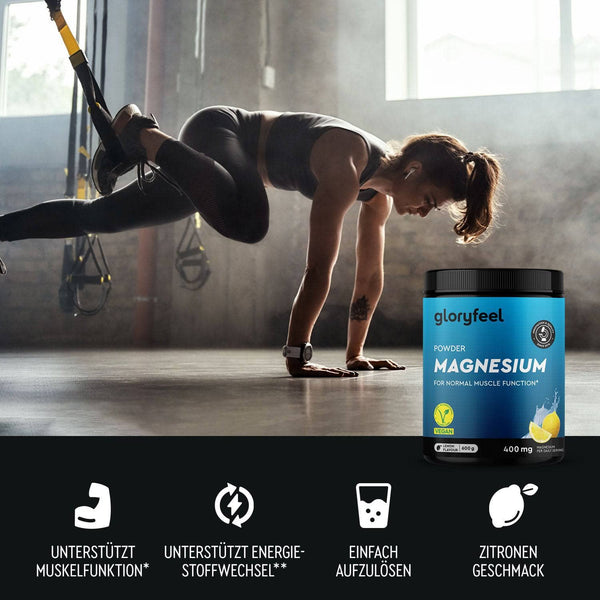 Magnesium Komplex Pulver Vorteile