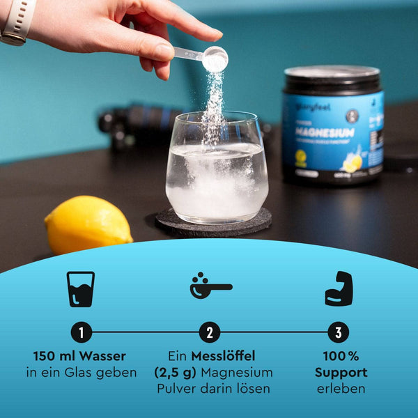 Magnesium Komplex Pulver Zubereitung