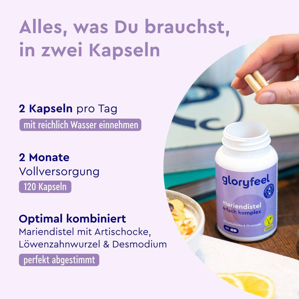 Mariendistel Kapseln Einnahme