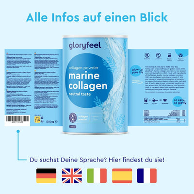 Marine Kollagen Pulver Sprachen