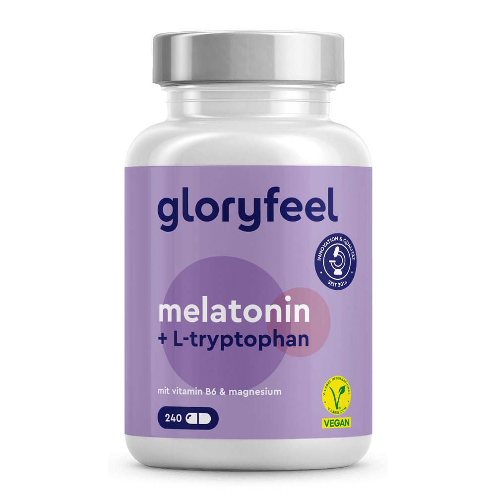 Melatonin + L-Tryptophan Kapseln