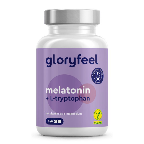 Melatonin + L-Tryptophan Kapseln