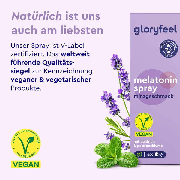 Melatonin Spray Minze Vegan