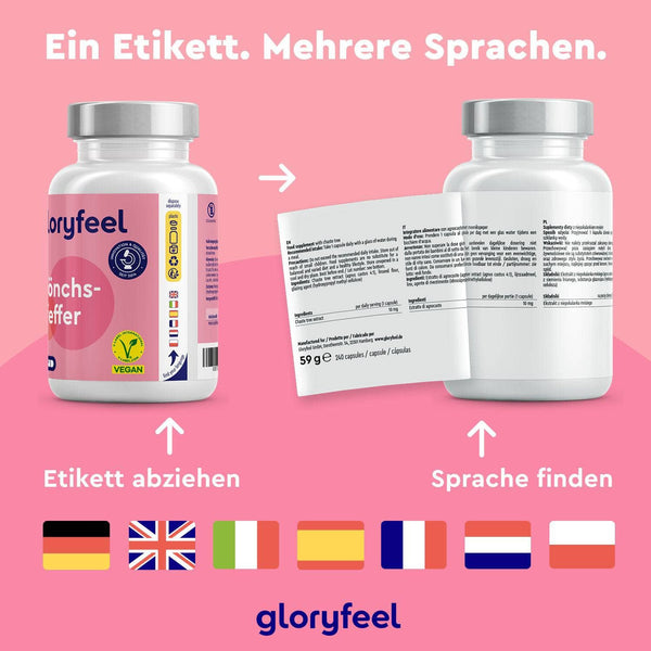 Mönchspfeffer Kapseln Sprachen