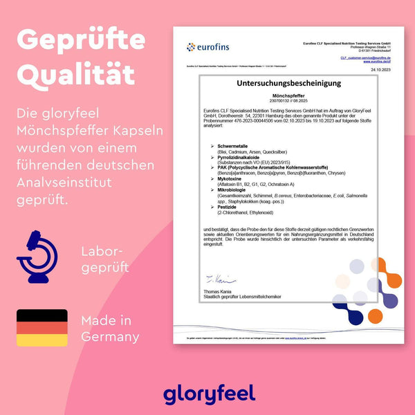 Mönchspfeffer Kapseln geprüfte Qualität