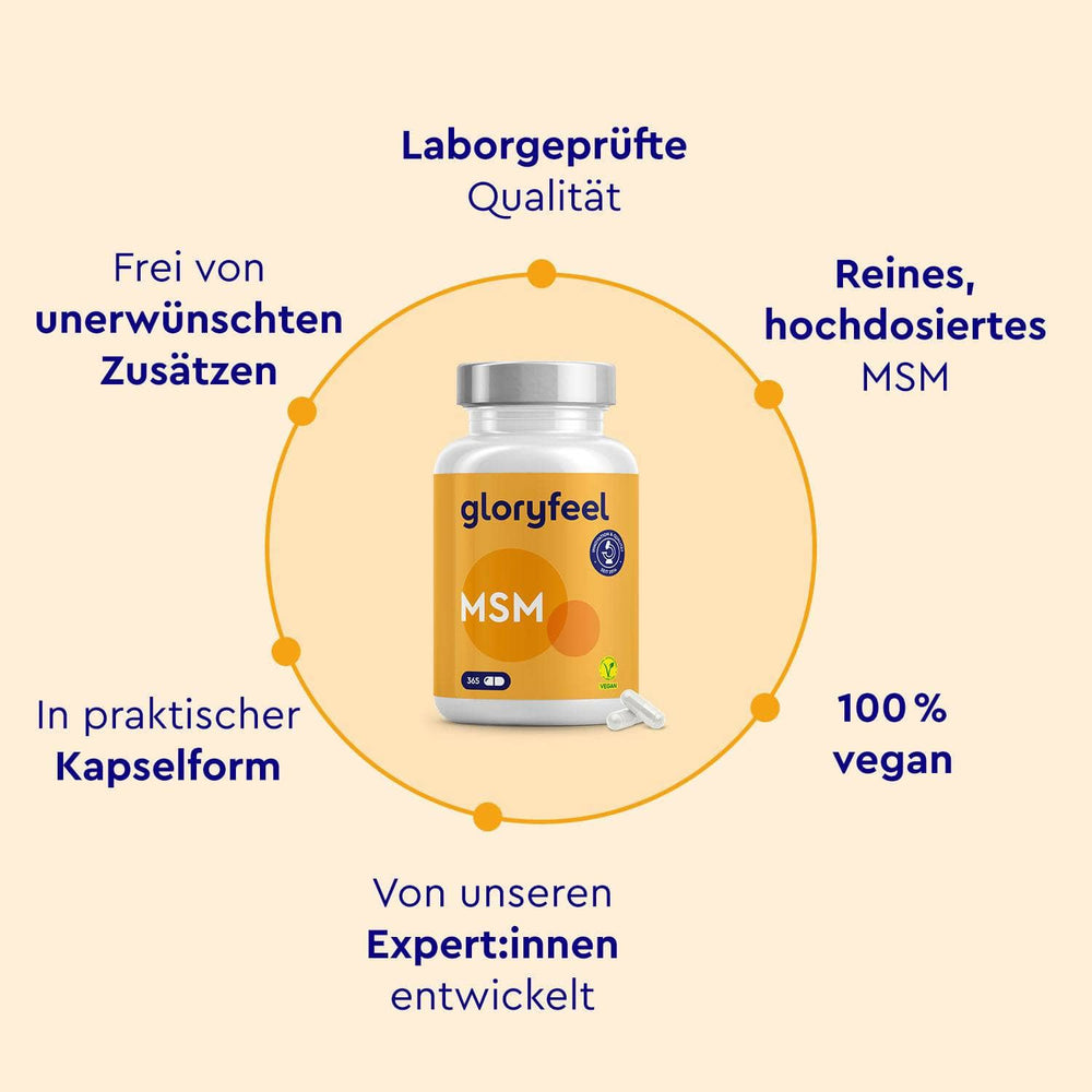 MSM Kapseln Eigenschaften