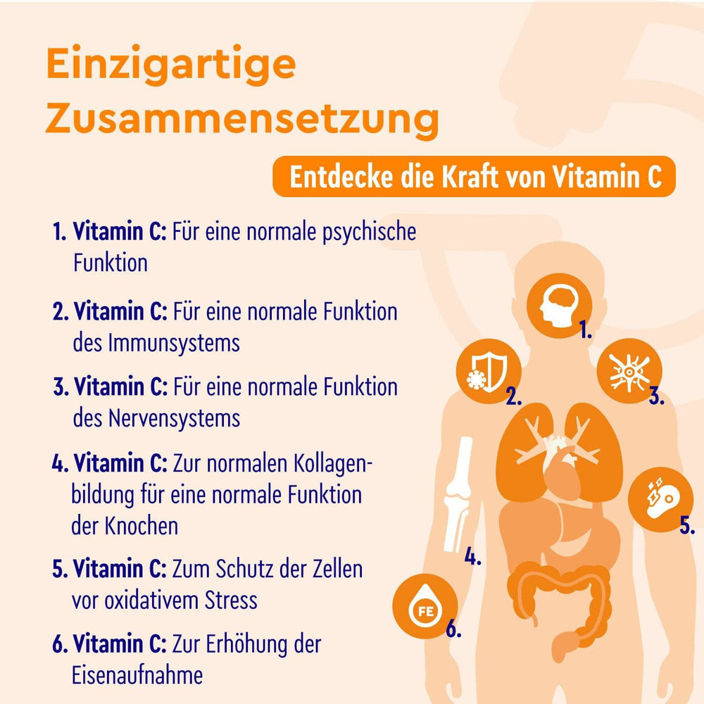 Natürliches Vitamin C Kapseln Zusammensetzung