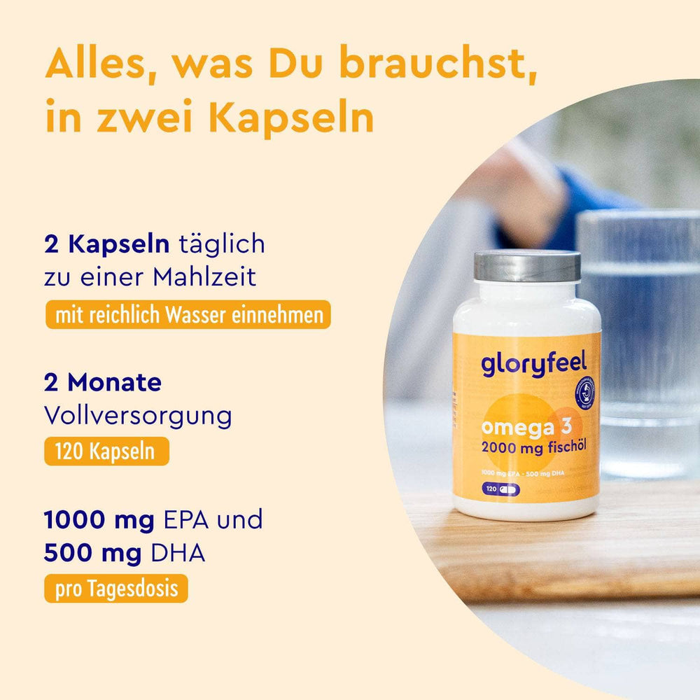 Omega 3 2000 Kapseln Einnahme