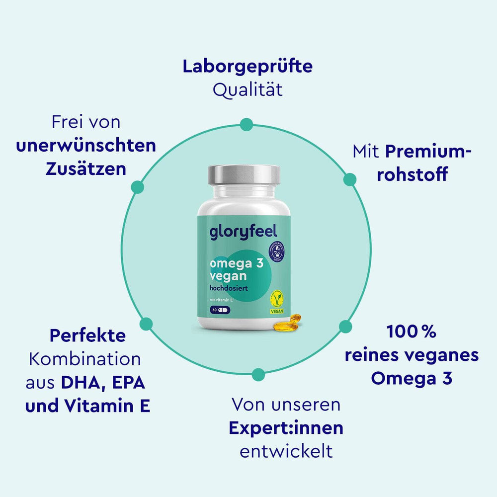 Omega 3 vegan Vitamin E Eigenschaften
