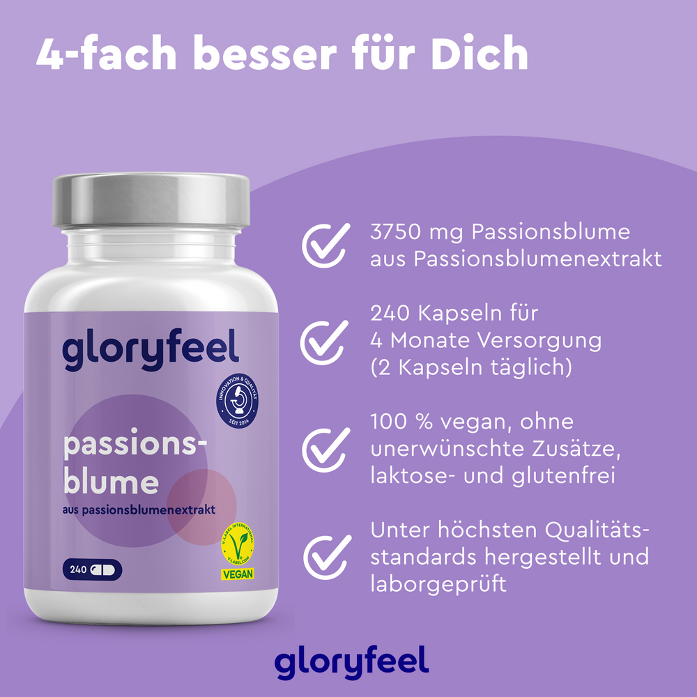 Passionsblume Kapseln Wirkung