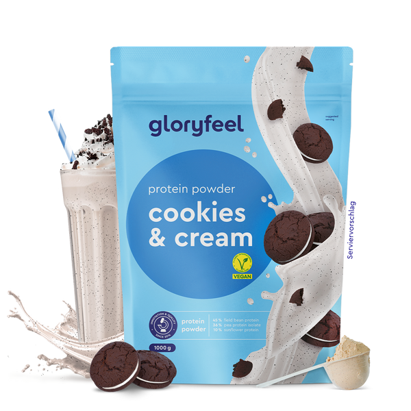 Proteinpulver Cookies &amp; Cream